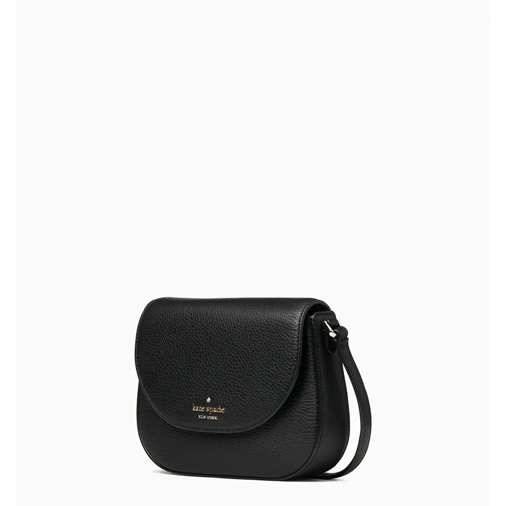 HP 11/24! NWT Kate Spade Leila Mini Flap Crossbody in Black - Picture 3 of 9